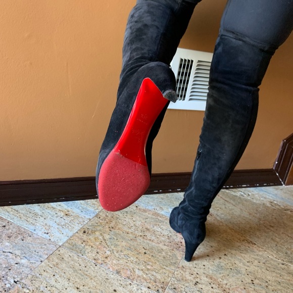 louboutin thigh high boots - Picture 3 of 5